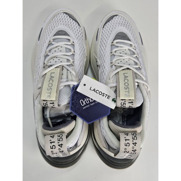 Lacoste‎ Odyssa 123 Sneakers Women's 6 White Grey - Picture 5 of 12